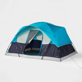 8 Person Modified Dome Tent Blue - Embark™