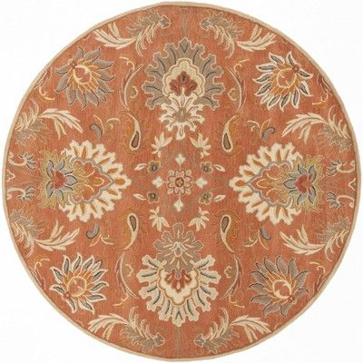 Hauteloom Chesterton Hand Tufted Orange 1112 Area Rug