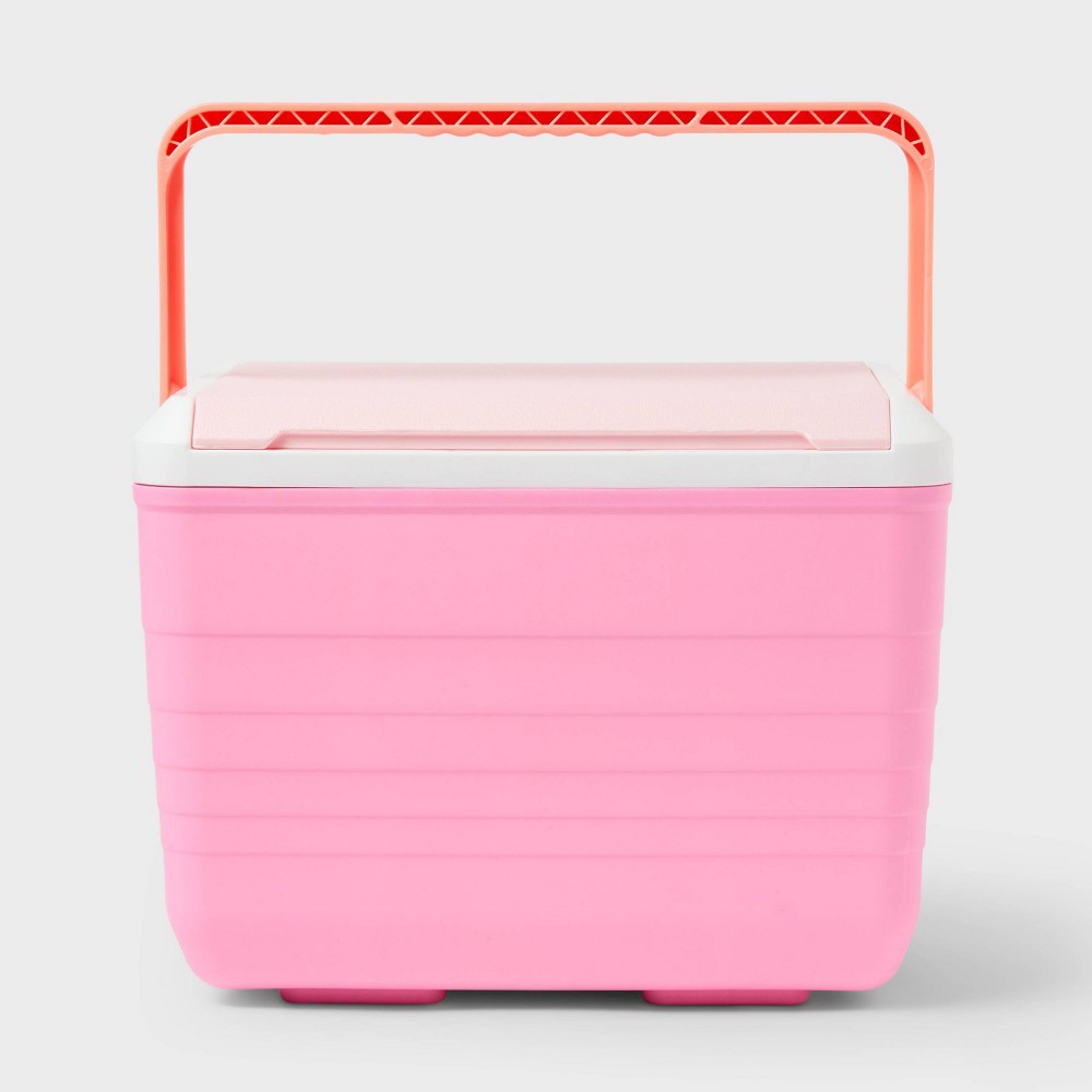 14 Cans/10qt Hard Sided Cooler - Sun Squad™ Pink