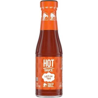 Taco Bell Hot Taco Sauce 7.5oz : Target