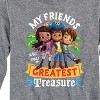 Boys' - Santiago of The Sea - My Friends Greatest Treasure Long Sleeve Graphic T-Shirt - image 2 of 4