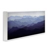 Stupell Industries Panoramic Mountains Layered Peaks Framed Giclee Art - 2 of 4