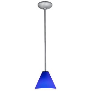 Access Lighting Martini 1 - Light Pendant in  Brushed Steel - 1 of 1