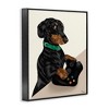 Stupell Industries Gamer Dachshund Dog Framed Giclee Art - 2 of 4