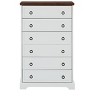 NicBex Modern 6 Drawers Dresser Tall Dresser Closet Organizers and Storage with Easy Pull Handle for Bedroom, Living Room - 4 of 4
