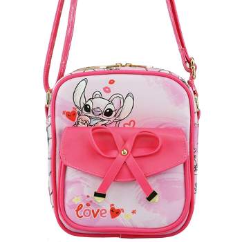Disney Minnie Mouse 8 Vegan Leather Crossbody Shoulder Bag