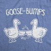 Mens Goose Bumps T Shirt Funny Knuckles Bird Fist Bump Graphic Novelty Tee - Crazy Dog Men's T Shirt - 2 of 4
