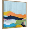 Amanti Art Colorfield No. 15 by Jan Weiss Framed Canvas Wall Art - 3 of 4