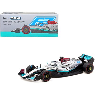 Mercedes-AMG F1 W13 E Performance #63 F1 Winner "Sao Paulo GP" (2022) "Global64" Series 1/64 Diecast Model Car by Tarmac Works