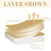 Aoibox Quilted Fitted King Mattress Pad Cover Waterproof Protector Deep Pocket Up to 21 Inch Breathable Soft Filling - 2 of 4