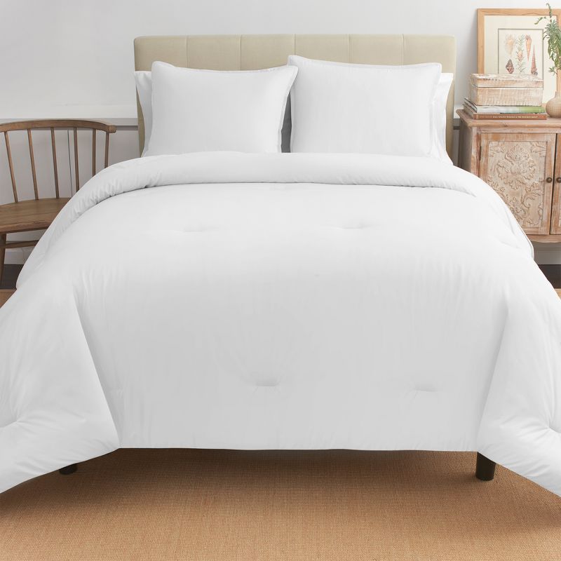 Reversible Percale Cotton Comforter Set - Boutique Living, 5 of 6