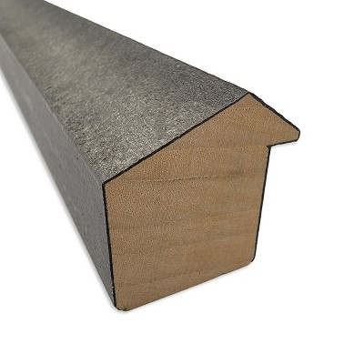 Burnished Concrete Matte Gray Wood 11x14 Wall Frame