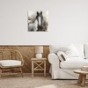Stupell Industries Grey & Beige Horse Abstract Canvas Wall Art - 2 of 4