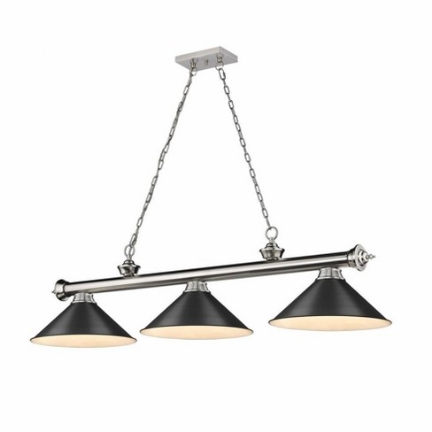 Z-Lite Cordon 3 - Light Chandelier in  Brushed Nickel - image 1 of 2