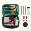 Unique Bargains Velvet Multifunctional Cosmetic Bag 1 Pc - 3 of 4