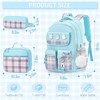 FATMOON School Backpacks for Girls - 18" Large Capacity Cute Backpack for Kids Teens,with Multiple Pockets,for Back to School and Travel - 3 of 4