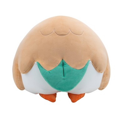 Pokemon Rowlet Sleeping Kids&#39; Plush Buddy