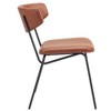 Zuo Charon Dining Chair (Set of 2) Vintage Brown - 3 of 4