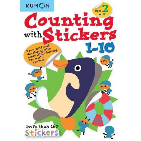 Kumon Counting With Stickers 1-10 - (paperback) : Target