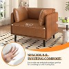 Christopher Knight Home Maya Upholstered Accent Chair with Cushions Brown - 4 of 4