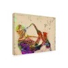 Trademark Fine Art -Mark Ashkenazi 'Saxophone' Canvas Art - 4 of 4