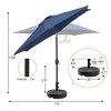 Ainfox 9ft Patio Umbrella With Umbrella Base - 2 of 4