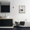 Stupell Industries Giraffes & Laundry Load Black Framed Floater Canvas Wall Art - 2 of 4