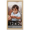 PosterPalooza | Panoramic Classic Modern Yellow Frame - UV Acrylic, Foam Board Backing, Hanging Hardware - 2 of 4