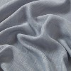 HLC.ME Linda Faux Linen Sheer Short Rod Pocket Curtain Valance Topper for Small Windows, Kitchen and Bathroom - 1 Piece - 3 of 4