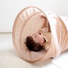 3 Sprouts Kids Recycled Fabric Play Tunnel - Terrazzo Clay - 3 of 4