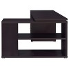 Vynxaria 1pc Transitional 60-inch 3-drawer L-shape Computer Desk Multiple Storage Two Drawers Built-in File Cabinet Home Office - 3 of 4