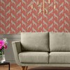 Nicole Miller Guepardo Coral Peel & Stick Wallpaper - 2 of 4