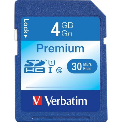Verbatim 96171 4 GB Secure Digital High Capacity (SDHC)