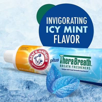 Arm & Hammer + Therabreath Toothpaste - Icy Mint - 5.5oz