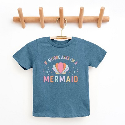 The Juniper Shop I'm A Mermaid Toddler Short Sleeve Tee