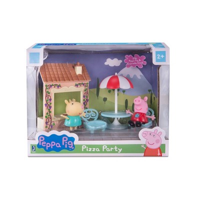 peppa pig pizza party playset