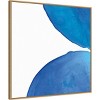 30" x 30" Pools of Turquoise III by Piper Rhue Framed Canvas Wall Art Print - Amanti Art - 2 of 4