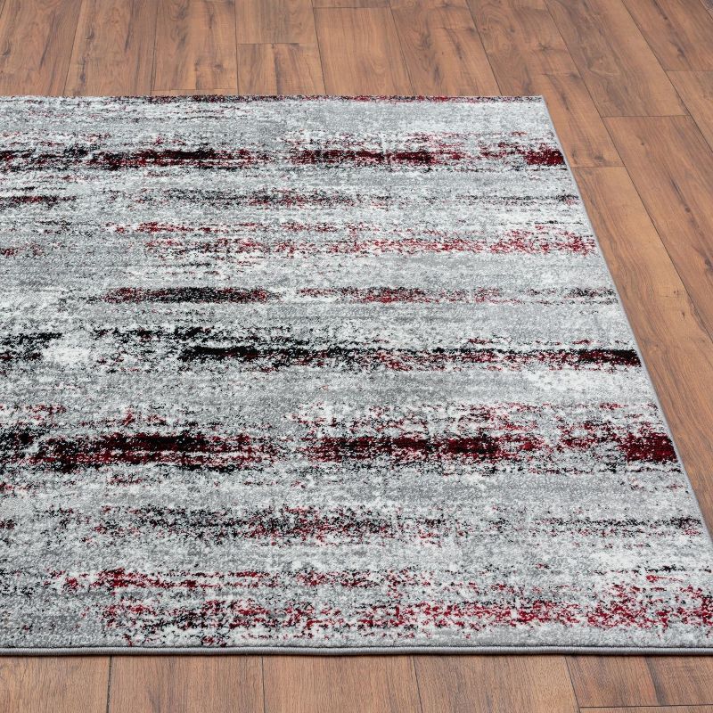 Luxe Weavers Abstract Striped Area Rug, 4 of 11