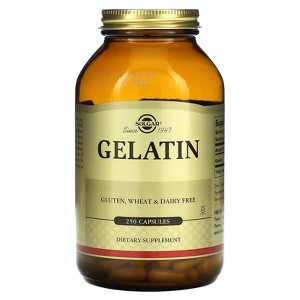 Solgar Gelatin, 250 Capsules - 1 of 2