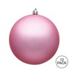 Vickerman Pink Ball Ornament - 3 of 4
