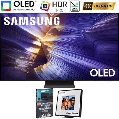 Samsung 65 inch OLED 4K S90F Vision AI Smart TV (2025) + Music Photo Frame Smart Speaker