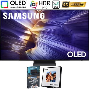 Samsung 55 inch OLED 4K S90F Vision AI Smart TV (2025) + Music Photo Frame Smart Speaker - 1 of 4