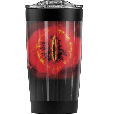 Lord of the Rings Eye Of Sauron Steel Tumbler 20oz Coffee Travel Mug