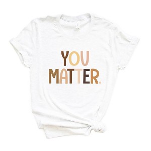 Simply Sage Market Women's You Matter Equality Short Sleeve Graphic Tee - 1 of 4