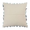 Saro Lifestyle Down-Filled Striped Fringe Throw Pillow - image 2 of 3