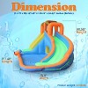 SereneLife Inflatable Bounce Water Slide with Pool & Spray Function - SLIS910 - 2 of 4