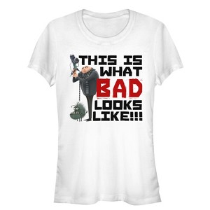 Juniors Womens Despicable Me Gru Bad T-Shirt - 1 of 3