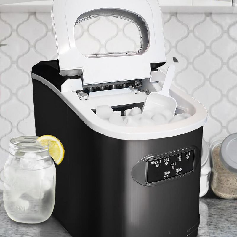 Whynter Compact Portable Ice Maker 27 lb capacity, 3 of 4