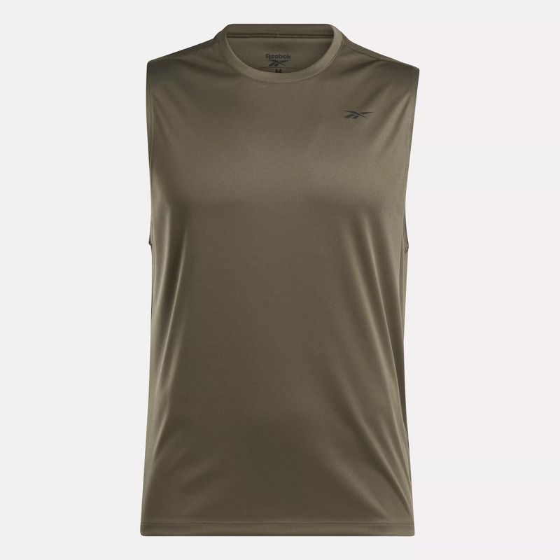 Reebok Training Sleeveless Tech T-Shirt Mens Athletic Tank Tops, 4 of 6