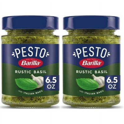 Barilla Rustic Basil Pesto Sauce - 6.5oz pack of 2